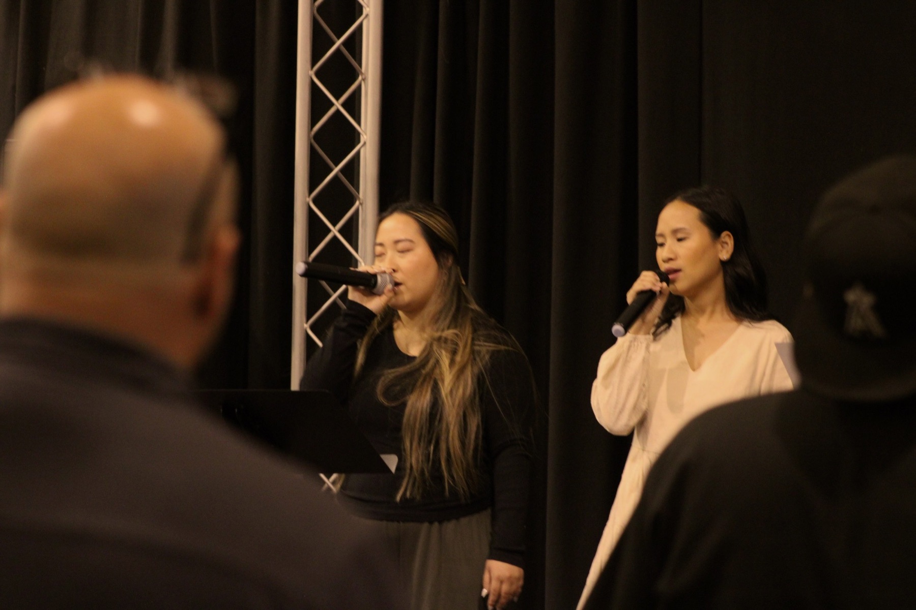 An open Bible at Hope City Church